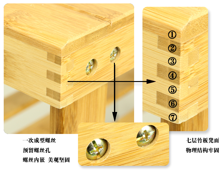 竹鞋凳